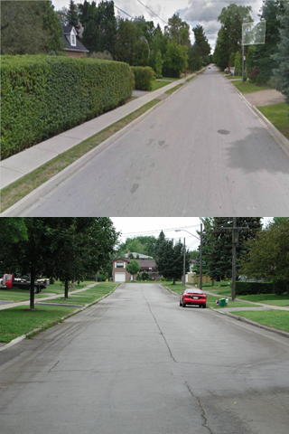 Image of a local roads