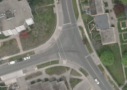 Intersection of Driftwood Ave and Yorkwood Gt before