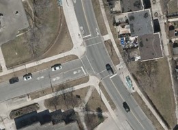 Intersection of Driftwood Ave and Yorkwood Gt after